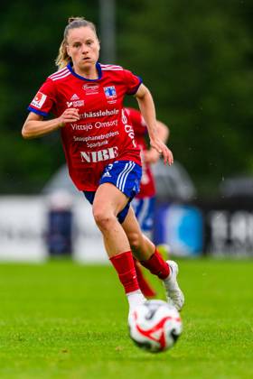 240630 Vittsjös Julia Tunturi under fotbollsmatchen i Damallsvenskan mellan Vittsjö och KIF Örebro den 30 juni 2024 i Vittsjö. Copyright: MATHILDAxAHLBERG BB240630MA050