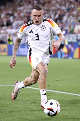 RAUM David Team Deutschland UEFA Fussball EURO 2024 in Deutschland Achtelfinale Spiel Deutschland - Daenemark 2 : 0 am 29.06.2024 in Dortmund DFL REGULATIONS PROHIBIT ANY USE OF PHOTOGRAPHS as IMAGE SEQUENCES and or QUASI-VIDEO Copyright: xLacixPerenyix