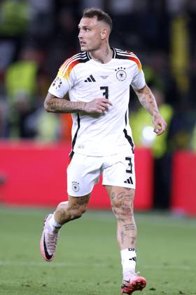 RAUM David Team Deutschland UEFA Fussball EURO 2024 in Deutschland Achtelfinale Spiel Deutschland - Daenemark 2 : 0 am 29.06.2024 in Dortmund DFL REGULATIONS PROHIBIT ANY USE OF PHOTOGRAPHS as IMAGE SEQUENCES and or QUASI-VIDEO Copyright: xLacixPerenyix