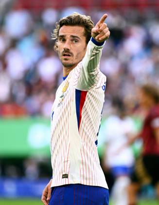Fussball, Europameisterschaft, EURO 2024, Achtelfinale, Merkur Spiel-Arena Düsseldorf: Frankreich Belgien 1:0; Antoine Griezmann (FRA). Aktion, Einzelbild.