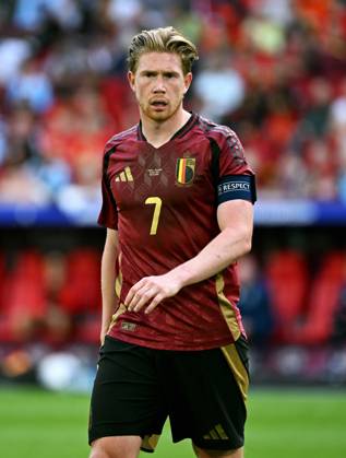Fussball, Europameisterschaft, EURO 2024, Achtelfinale, Merkur Spiel-Arena Düsseldorf: Frankreich Belgien 1:0; Kevin De Bruyne (BEL). Aktion, Einzelbild.