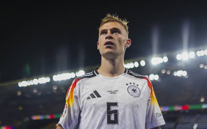 Dortmund, Germany. 29th Jun 2024. Joshua Kimmich (DFB) Germany - Denmark Deutschland - Dänemark 29.06.2024