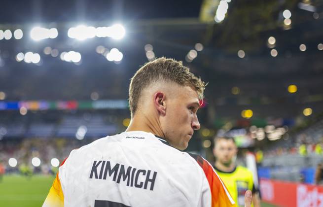 Dortmund, Germany. 29th Jun 2024. Joshua Kimmich (DFB) Germany - Denmark Deutschland - Dänemark 29.06.2024