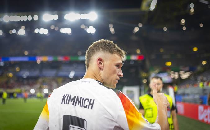Dortmund, Germany. 29th Jun 2024. Joshua Kimmich (DFB) Germany - Denmark Deutschland - Dänemark 29.06.2024