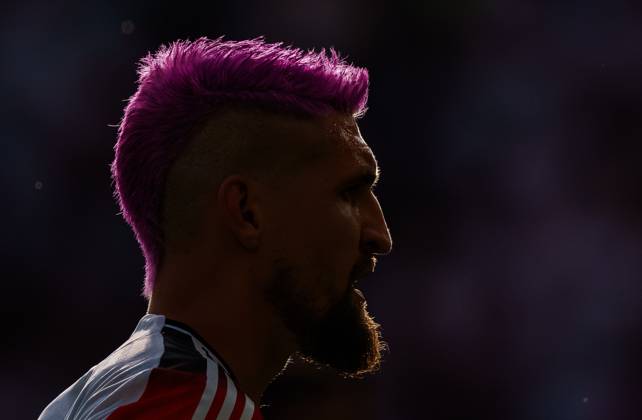 Robert Andrich, DFB 23 with pink hair in the quarter final match GERMANY - SPAIN 1-2 n.V. of the UEFA European Championships 2024 on Jul 5, 2024 in Stuttgart, Germany.