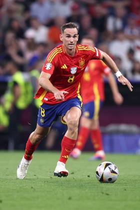 Spain - France Fabian Ruiz of Spain in action during the UEFA EURO, EM, Europameisterschaft,Fussball 2024 semi-final match between Spain and France at Munich Football Arena on July 9, 2024 in Munich, Germany . Munich Munich Football Arena Germany Copyright: xMarcoxCanonierox