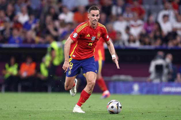 Spain - France Fabian Ruiz of Spain in action during the UEFA EURO, EM, Europameisterschaft,Fussball 2024 semi-final match between Spain and France at Munich Football Arena on July 9, 2024 in Munich, Germany . Munich Munich Football Arena Germany Copyright: xMarcoxCanonierox