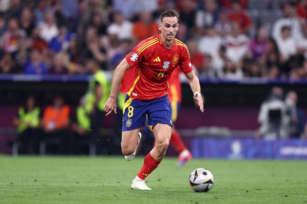 Spain - France Fabian Ruiz of Spain in action during the UEFA EURO, EM, Europameisterschaft,Fussball 2024 semi-final match between Spain and France at Munich Football Arena on July 9, 2024 in Munich, Germany . Munich Munich Football Arena Germany Copyright: xMarcoxCanonierox