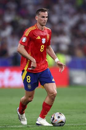 Spain - France Fabian Ruiz of Spain in action during the UEFA EURO, EM, Europameisterschaft,Fussball 2024 semi-final match between Spain and France at Munich Football Arena on July 9, 2024 in Munich, Germany . Munich Munich Football Arena Germany Copyright: xMarcoxCanonierox
