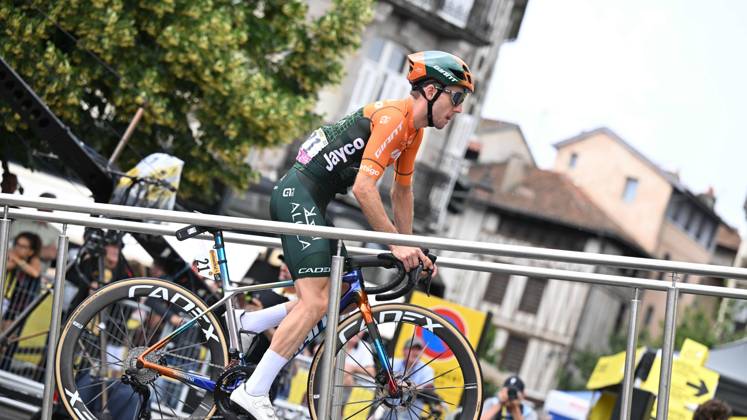 11-07-2024 Tour De France; Tappa 12 Aurillac - Villeneuve Sur Lot; 2024, Jayco Alula; Yates, Simon; Aurillac;