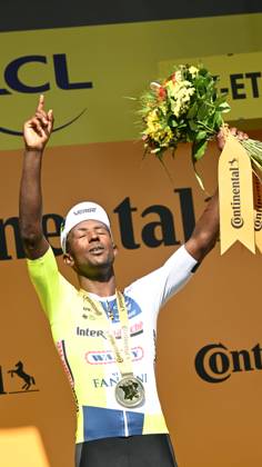 11-07-2024 Tour De France; Tappa 12 Aurillac - Villeneuve Sur Lot; 2024, Intermarche - Wanty; Gyrmai Hailu, Biniam; Villeneuve Sur Lot;