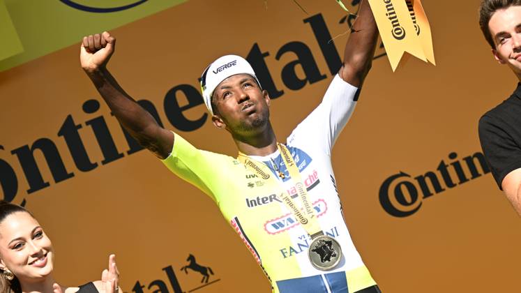 11-07-2024 Tour De France; Tappa 12 Aurillac - Villeneuve Sur Lot; 2024, Intermarche - Wanty; Gyrmai Hailu, Biniam; Villeneuve Sur Lot;
