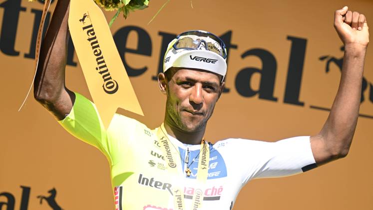 11-07-2024 Tour De France; Tappa 12 Aurillac - Villeneuve Sur Lot; 2024, Intermarche - Wanty; Gyrmai Hailu, Biniam; Villeneuve Sur Lot;