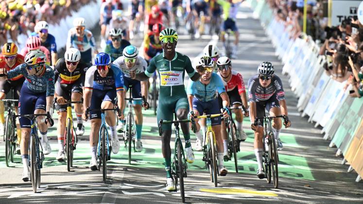 11-07-2024 Tour De France; Tappa 12 Aurillac - Villeneuve Sur Lot; 2024, Intermarche - Wanty; Gyrmai Hailu, Biniam; Villeneuve Sur Lot;