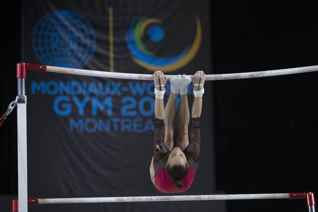 Artistic Gymnastics World Championships OCT 1 October 1, 2017: Gymnast Larisa Iordache (ROU) at podium training, during the 47th FIG Artistic Gymnastics World Championships in Montreal, Canada. Iordache suffered an achilles tear just before the start of competition and had to withdraw. Melissa J. Perenson CSM Montreal California Canada EDITORIAL USE ONLY Copyright: xx ZUMA-20171001_zaf_c04_301.jpg MelissaxJ.xPerensonx csmphototwo295100