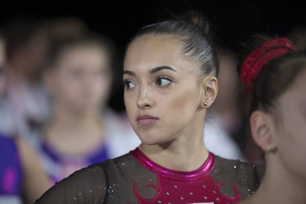 Artistic Gymnastics World Championships OCT 1 October 1, 2017: Gymnast Larisa Iordache (ROU) at podium training, during the 47th FIG Artistic Gymnastics World Championships in Montreal, Canada. Iordache suffered an achilles tear just before the start of competition and had to withdraw. Melissa J. Perenson CSM Montreal California Canada EDITORIAL USE ONLY Copyright: xx ZUMA-20171001_zaf_c04_311.jpg MelissaxJ.xPerensonx csmphototwo295110