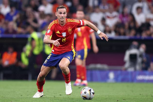 Spain - France Fabian Ruiz of Spain in action during the UEFA EURO, EM, Europameisterschaft,Fussball 2024 semi-final match between Spain and France at Munich Football Arena on July 9, 2024 in Munich, Germany . Munich Munich Football Arena Germany Copyright: xMarcoxCanonierox