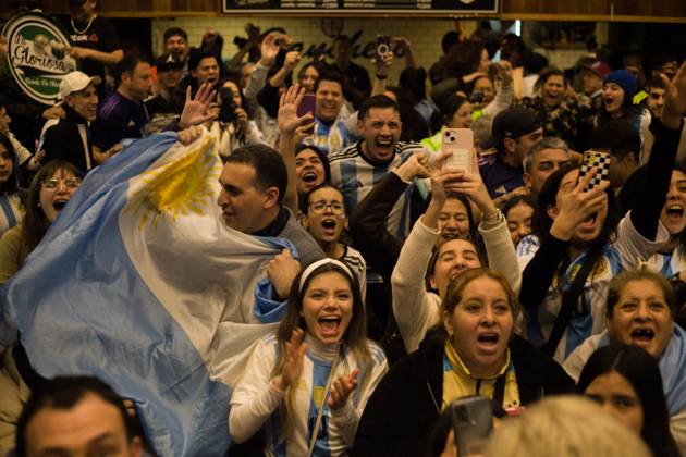 Argentina v Colombia - CONMEBOL Copa America USA 2024: Final People are celebrating Argentina s victory, Argentina v Colombia - CONMEBOL Copa America USA 2024: Final, on july 14, 2024. Ciudad Autonoma de Buenos Aires Argentina Copyright: xNicolasxSuarezx originalFilename:suarez-notitle240714_npuOt