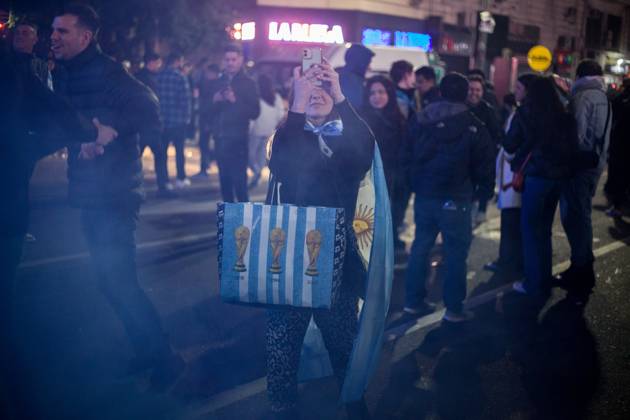 Argentina v Colombia - CONMEBOL Copa America USA 2024: Final People are celebrating Argentina s victory on 9 de Julio Avenue, where the Obelisk is located. Ciudad Autonoma de Buenos Aires Argentina Copyright: xNicolasxSuarezx originalFilename:suarez-notitle240715_np2sl