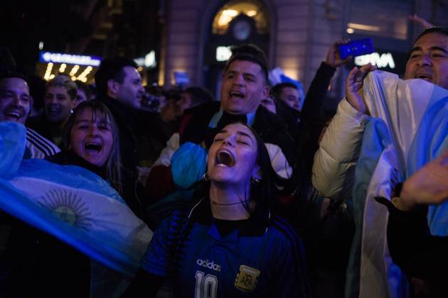 Argentina v Colombia - CONMEBOL Copa America USA 2024: Final People are celebrating Argentina s victory on 9 de Julio Avenue, where the Obelisk is located. Ciudad Autonoma de Buenos Aires Argentina Copyright: xNicolasxSuarezx originalFilename:suarez-notitle240715_npLUr