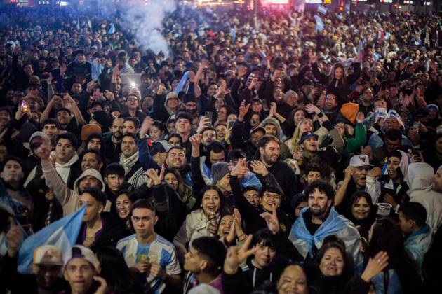 Argentina v Colombia - CONMEBOL Copa America USA 2024: Final People are celebrating Argentina s victory on 9 de Julio Avenue, where the Obelisk is located. Ciudad Autonoma de Buenos Aires Argentina Copyright: xNicolasxSuarezx originalFilename:suarez-notitle240715_npNtl