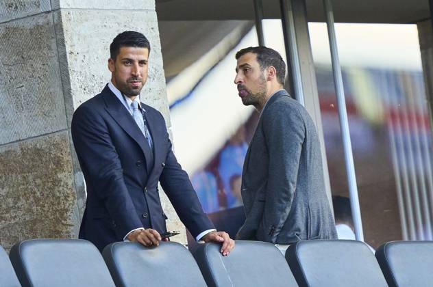Rani und Sami Khedira, professional football player GER in the final match SPAIN - ENGLAND 2-1 of the UEFA European Championships 2024 on Jul 14, 2024 in Berlin, Germany.