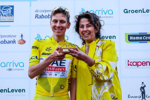 Bilder des Jahres 2024, Sport 07 Juli Sport Themen der Woche KW30 Sport Bilder des Tages Profronde Surhuisterveen 2024 SURHUISTERVEEN, NETHERLANDS - JULY 23: Tadej PogaÄar of UAE team Emirates wins the professional round of Surhuisterveen 2024 during the Profronde Surhuisterveen 2024 match between and at on July 23, 2024 in Surhuisterveen, Netherlands. Surhuisterveen Netherlands Content not available for redistribution in The Netherlands directly or indirectly through any third parties. Copyright: xPieterxvanxderxWoudex