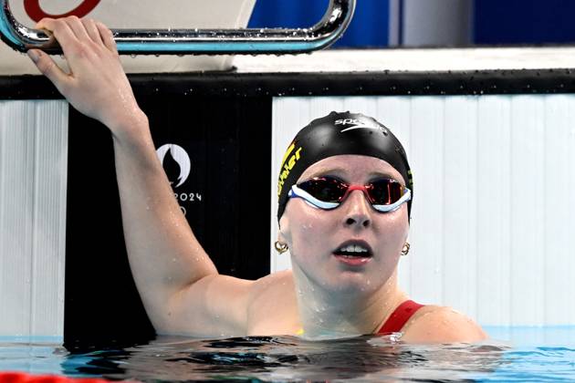 KOEHLER Angelina Team GER Finale 100m Schmetterling der Frauen 2. Tag Schwimm Wettbewerbe in der Defense Arena Paris Olympische Spiele 2024 28.07.2024 Paris Copyright: xLacixPerenyix
