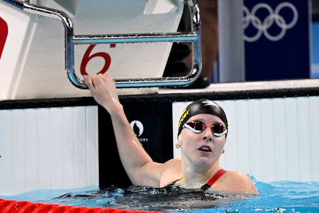 KOEHLER Angelina Team GER Finale 100m Schmetterling der Frauen 2. Tag Schwimm Wettbewerbe in der Defense Arena Paris Olympische Spiele 2024 28.07.2024 Paris Copyright: xLacixPerenyix