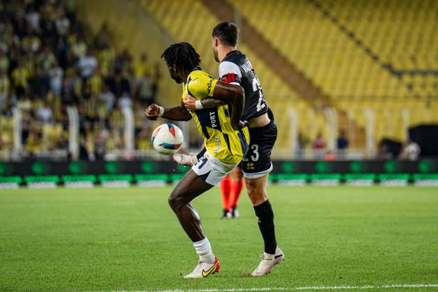 Fenerbahce v Lugano UEFA Champions League Second Qualifying Round Bright Osay,-Samuel of Fenerbahce in action during the match. Fenerbahce and Lugano faced each other in the UEFA Champions League second qualifying round second leg, the match took place at Sukru Saracoglu Stadium on July 30, 2024 Istanbul Istanbul Turkey Copyright: xYagizxGurtugx