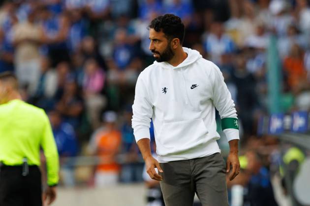 August 3, 2024, Aveiro, Portugal: Ruben Amorim (Sporting CP coach) seen in action during the Supertaca Candido de Oliveira 2024 game between Sporting CP and FC Porto at Estadio Municipal de Aveiro. Final score; Sporting CP 3:4 FC Porto. Aveiro Portugal - ZUMAs197 20240803_aab_s197_057 Copyright: xMaciejxRogowskix