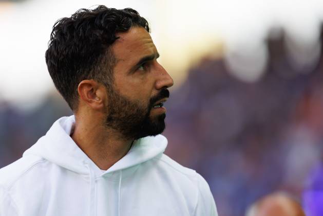 August 3, 2024, Aveiro, Portugal: Ruben Amorim (Sporting CP coach) seen in action during the Supertaca Candido de Oliveira 2024 game between Sporting CP and FC Porto at Estadio Municipal de Aveiro. Final score; Sporting CP 3:4 FC Porto. Aveiro Portugal - ZUMAs197 20240803_aab_s197_059 Copyright: xMaciejxRogowskix