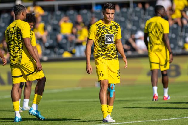 06.08.2024, Fussball: Testspiel, Saison 2024 2025, Borussia Moenchengladbach - FC Villareal in Altach. Kjell Arik Waetjen (Borussia Dortmund, 38) ist enttaeuscht nach seiner Verletzung. Foto: Kirchner-Media DI Copyright: xKirchner-Media DIx
