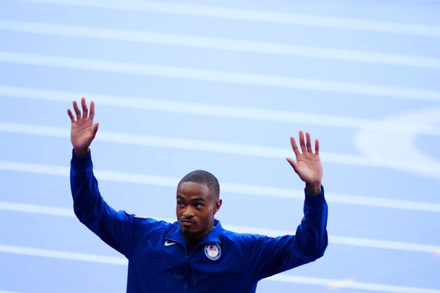 Gold Medalist Quincy Hall Paris 2024 Olympic Games, Olympische Spiele, Olympia, OS Day Thirteen, Paris, France - 08 Aug 2024  Copyright: xJavierxGarcia Shutterstockx 14622972p