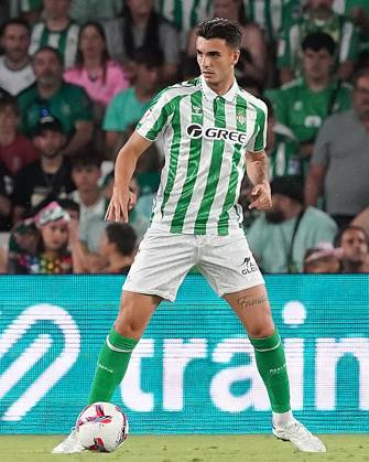 Real Betis Balompie s Ismael Sierra during friendly match. August 3,2024. (202408031300)