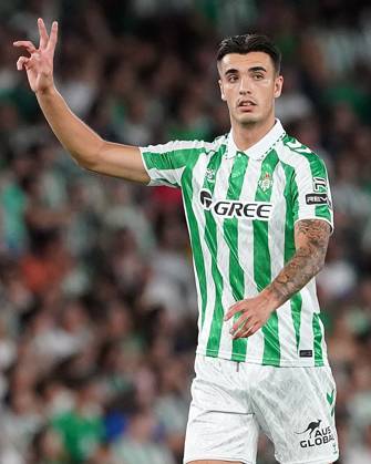 Real Betis Balompie s Ismael Sierra during friendly match. August 3,2024. (202408031330)