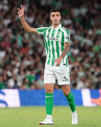 Real Betis Balompie s Ismael Sierra during friendly match. August 3,2024. (202408031331)