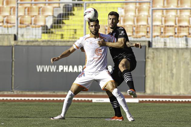 PORTUGAL MY SUPER LEAGUE - ACADEMIC VISEU x GD CHAVES Viseu (PT) 08 10 2024 - PORTUGAL MY SUPER LEAGUE - ACADEMICO VISEU x GD CHAVES - Academico player during the match between Academico x GD Chaves, valid for the 1st round of the Portugal Meu Super League, held at the Fontelo Municipal Stadium, in Viseu, on the evening of this Saturday, (10). (Foto: Alexandre Gomes Thenews2 imago images) SPO Copyright: xALEXANDRExGOMESx