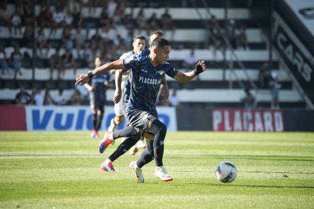 August 11, 2024, Faro, Portugal: Madson Monteiro of Moreirense Futebol Clube in action during the Liga Portugal Betclic week 1 football match between Sporting Clube Farense and Moreirense FC at Sao Luis Stadium Copyright: xNUNOxPIRESxVELOSOx