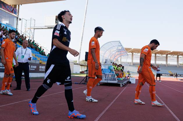 Nuno Moreira during Liga Portugal game between teams of Casa Pia AC and Boavista FC at Estadio Municipal Rio Maior (Maciej Rogowski) Rio Maior Estadio Municipal Rio Maior Portugal Copyright: xMaciejxRogowskix cpacboavistafull-030