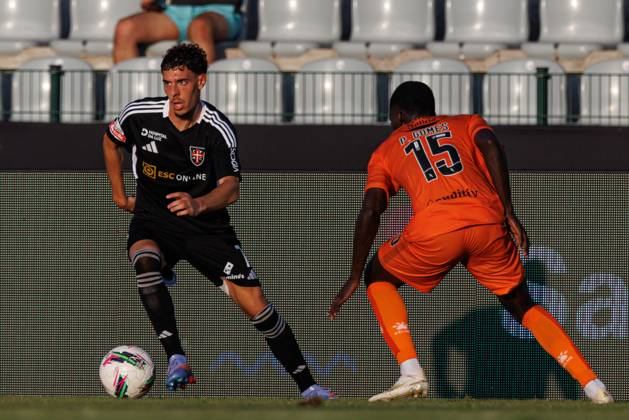 Nuno Moreira during Liga Portugal game between teams of Casa Pia AC and Boavista FC at Estadio Municipal Rio Maior (Maciej Rogowski) Rio Maior Estadio Municipal Rio Maior Portugal Copyright: xMaciejxRogowskix cpacboavistafull-116