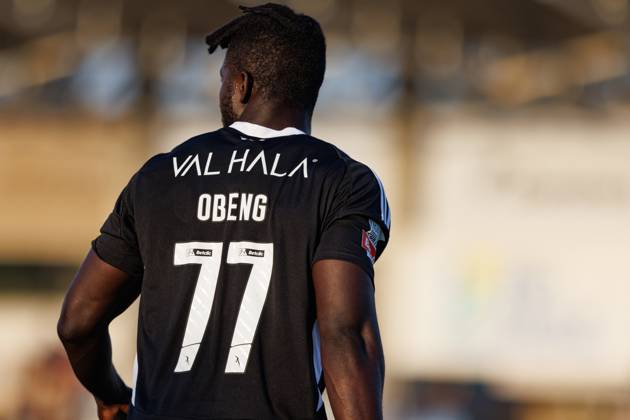 Samuel Obeng during Liga Portugal game between teams of Casa Pia AC and Boavista FC at Estadio Municipal Rio Maior (Maciej Rogowski) Rio Maior Estadio Municipal Rio Maior Portugal Copyright: xMaciejxRogowskix cpacboavistafull-132