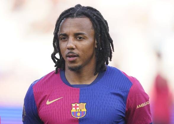 ESP: FC Barcelona, Barca v AS Monaco. Joan Gamper Trophy. Jules Kounde of FC Barcelona during the Joan Gamper Trophy match between FC Barcelona and AS Monaco FC played at Luis Companys Stadium on August, 2024 in Barcelona Spain. kpng Copyright: xSergioxRuizx xPRESSINPHOTOx PS_240812_006