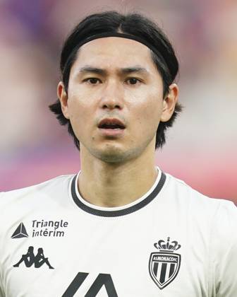 ESP: FC Barcelona, Barca v AS Monaco. Joan Gamper Trophy. Takumin Minamino of AS Monaco FC during the Joan Gamper Trophy match between FC Barcelona and AS Monaco FC played at Luis Companys Stadium on August, 2024 in Barcelona Spain. kpng Copyright: xSergioxRuizx xPRESSINPHOTOx PS_240812_075