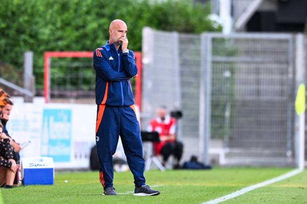 Fußball, Freundschaftsspiel, 20240820, FC Bayern München - Juventus Turin. Im Bild Trainer der Juventus Turin Frauen Max CANZI. Unterhaching uhlsport PARK Bayern Deutschland Copyright: Passion2Press MarkusxFischerx