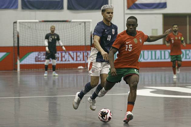 FUTSAL - PORTUGAL x CUBA Viseu (PT) 08 22 2024 - FUTSAL - PORTUGAL x CUBA, Kutch player of the Portugal national team, Nationalteam during the match between Portugal x Cuba, in a match valid in preparation for the 2024 Futsal World Championship, WM, Weltmeisterschaft which takes place in Uzbekistan. (Foto: Alexandre Gomes Thenews2 imago images) SPO Copyright: xALEXANDRExGOMESx