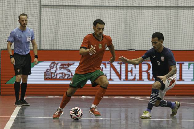 FUTSAL - PORTUGAL x CUBA Viseu (PT) 08 22 2024 - FUTSAL - PORTUGAL x CUBA, Fabio Cecilio player of the Portugal national team, Nationalteam during the match between Portugal x Cuba, in a match valid in preparation for the 2024 Futsal World Championship, WM, Weltmeisterschaft which takes place in Uzbekistan. (Foto: Alexandre Gomes Thenews2 imago images) SPO Copyright: xALEXANDRExGOMESx