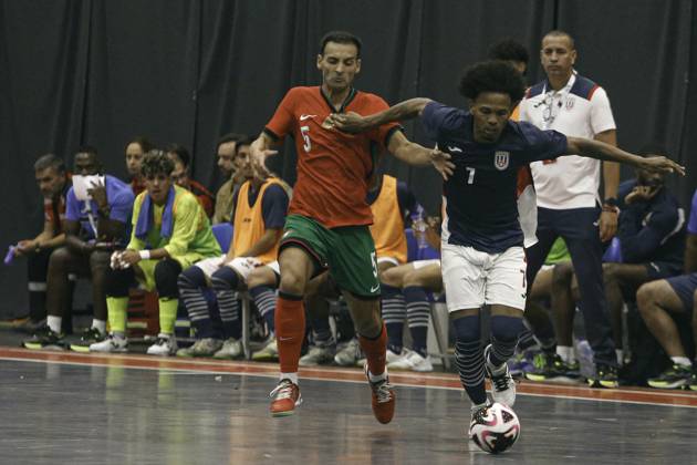 FUTSAL - PORTUGAL x CUBA Viseu (PT) 08 22 2024 - FUTSAL - PORTUGAL x CUBA, Fabio Cecilio player of the Portugal national team, Nationalteam during the match between Portugal x Cuba, in a match valid in preparation for the 2024 Futsal World Championship, WM, Weltmeisterschaft which takes place in Uzbekistan. (Foto: Alexandre Gomes Thenews2 imago images) SPO Copyright: xALEXANDRExGOMESx