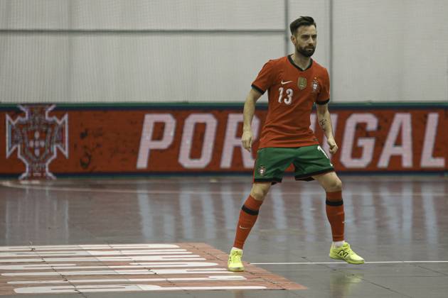 FUTSAL - PORTUGAL x CUBA Viseu (PT) 08 22 2024 - FUTSAL - PORTUGAL x CUBA, Tiago Brito player of the Portugal national team, Nationalteam during the match between Portugal x Cuba, in a match valid in preparation for the 2024 Futsal World Championship, WM, Weltmeisterschaft which takes place in Uzbekistan. (Foto: Alexandre Gomes Thenews2 imago images) SPO Copyright: xALEXANDRExGOMESx