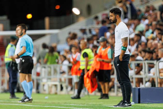 August 23, 2024, Faro, Portugal: Ruben Amorim (Sporting CP) seen during Liga Portugal game between teams of SC Farense and Sporting CP at Estadio Algarve. Final Score : SC Farense 0-5 Sorting CP Faro Portugal - ZUMAs197 20240823_aaa_s197_184 Copyright: xMaciejxRogowskix